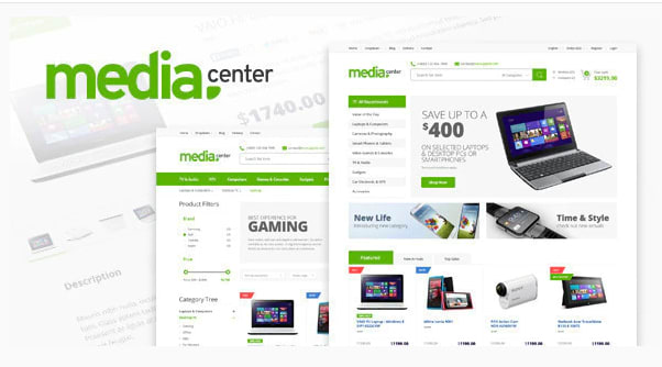 Free WooCommerce Themes: MediaCenter